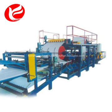 PU sandwich panel roll forming machinery production line